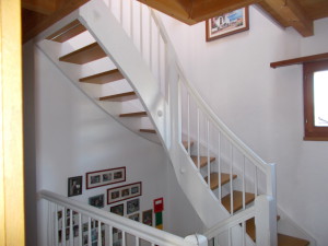 Treppe weiss